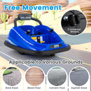 12V Electric Ride-On Bumper Car for Toddlers with Remote Control and Rechargeable Battery Magic Cars 5