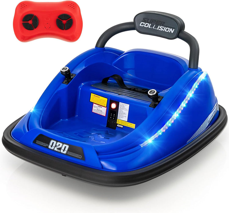 12V Electric Ride-On Bumper Car for Toddlers with Remote Control and Rechargeable Battery Magic Cars 9