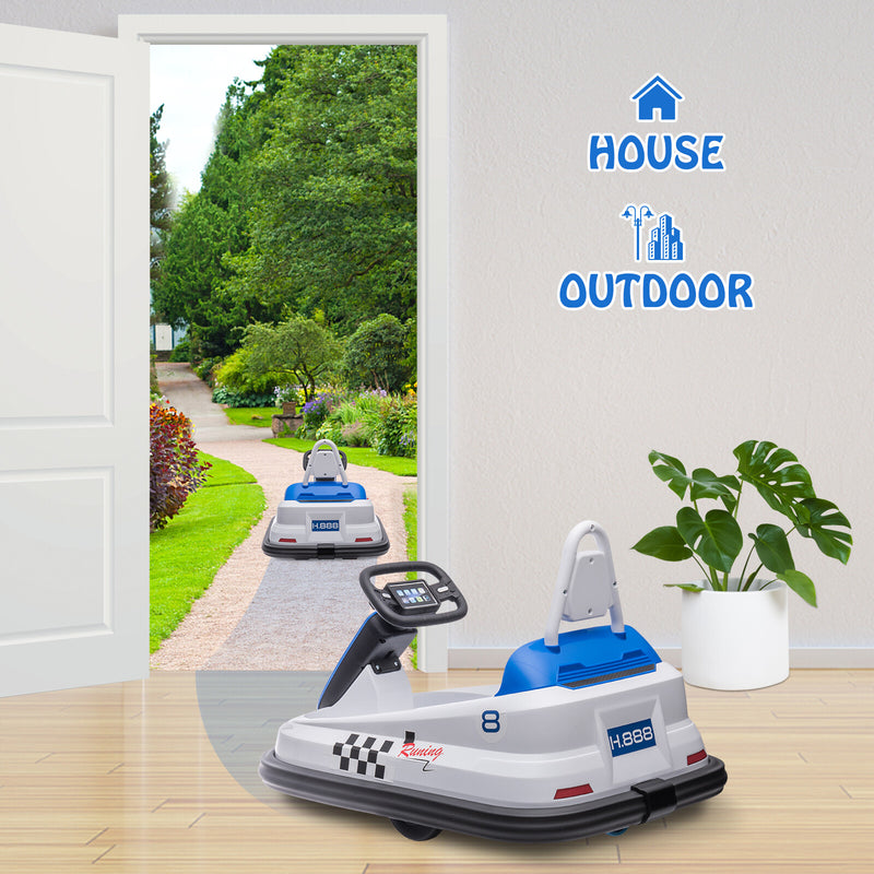 6V Electric Bumper Car Ride-On Toy for Toddlers Ages 2-6 Years Magic Cars 10