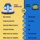 6V Electric Bumper Car Ride-On Toy for Toddlers Ages 2-6 Years Magic Cars 13