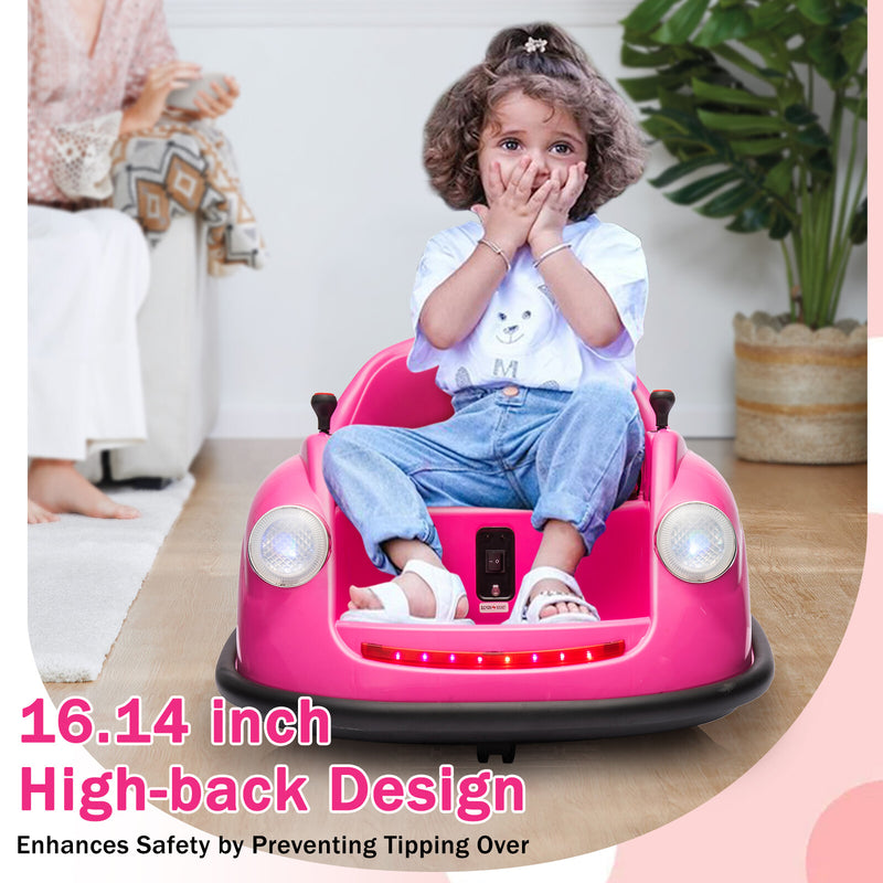 12V Electric Ride-On Bumper Car for Toddlers with Remote Control Magic Cars 20