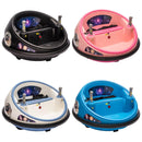 Ride-On Bumper Car with Remote Control, Safety Belt, Music, Flashing Lights, and 360-Degree Spin