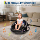 Ride-On Bumper Car with Remote Control, Safety Belt, Music, Flashing Lights, and 360-Degree Spin