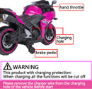 12V Pink Ride-On Motorcycle for Kids - Perfect for Boys and Girls