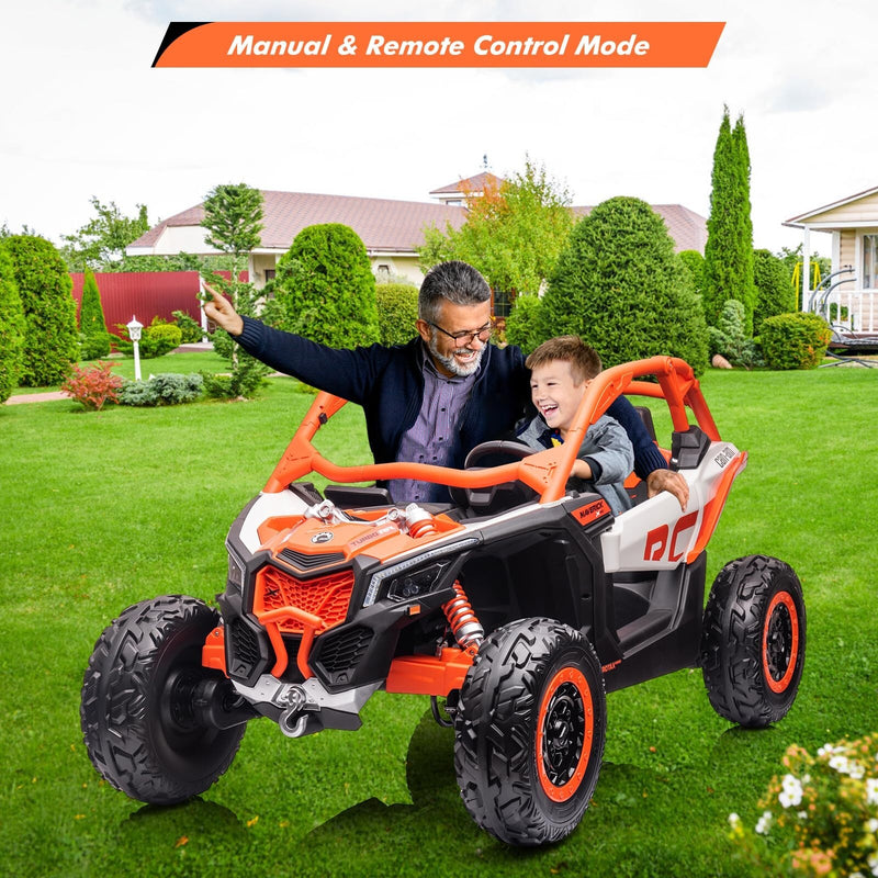 24V Electric Kids Ride-On UTV 4-Wheeler with Remote Control Off-Road Vehicle Magic Cars 6