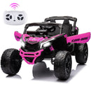 24V Electric Kids Ride-On UTV 4-Wheeler Off-Road Vehicle with Remote Control Magic Cars 0