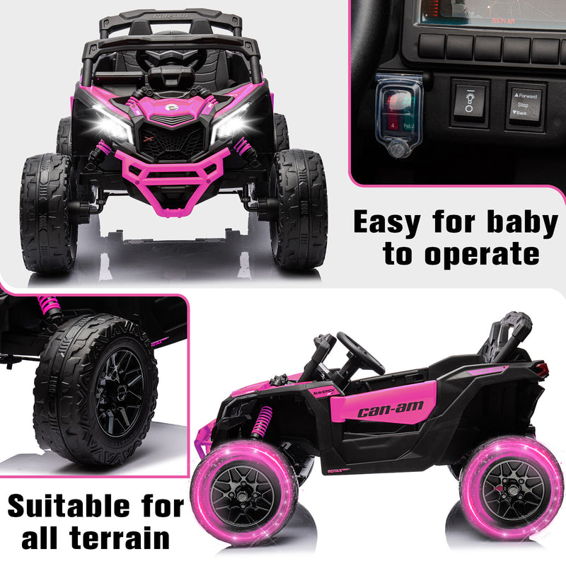 24V Electric Kids Ride-On UTV 4-Wheeler Off-Road Vehicle with Remote Control Magic Cars 2