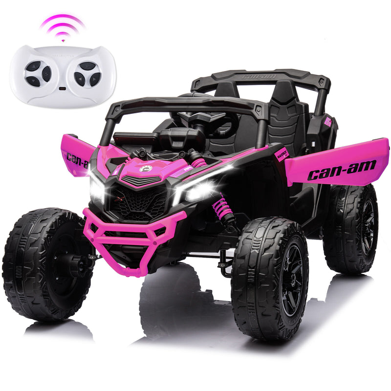 24V Electric Kids Ride-On UTV 4-Wheeler Off-Road Vehicle with Remote Control Magic Cars Variant 0