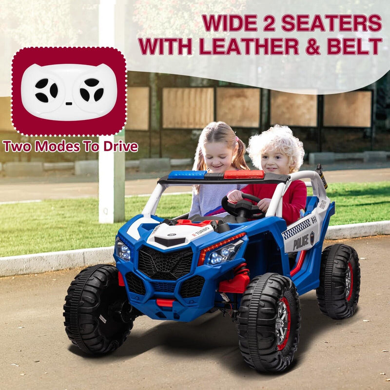24V Electric Kids Ride-On UTV Car with Remote Control 4-Wheeler Off-Road Vehicle Magic Cars 12