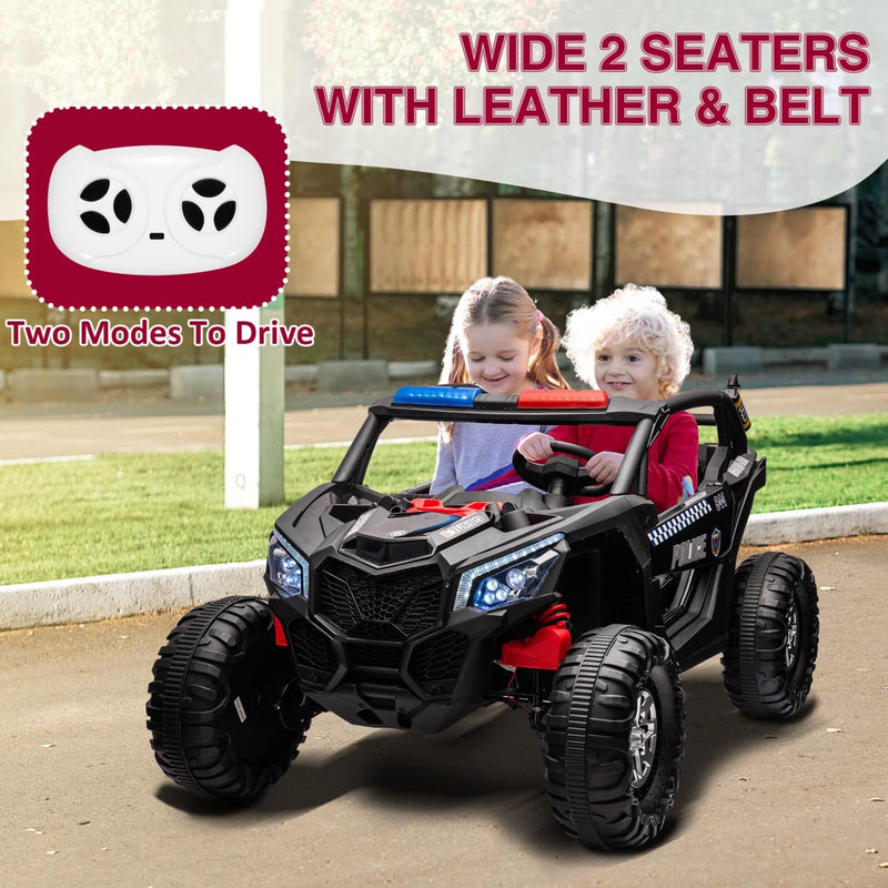 24V Electric Kids Ride-On UTV Car with Remote Control 4-Wheeler Off-Road Vehicle Magic Cars 20