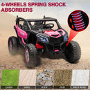 24V Electric Kids Ride-On UTV Car with Remote Control 4-Wheeler Off-Road Vehicle Magic Cars 4