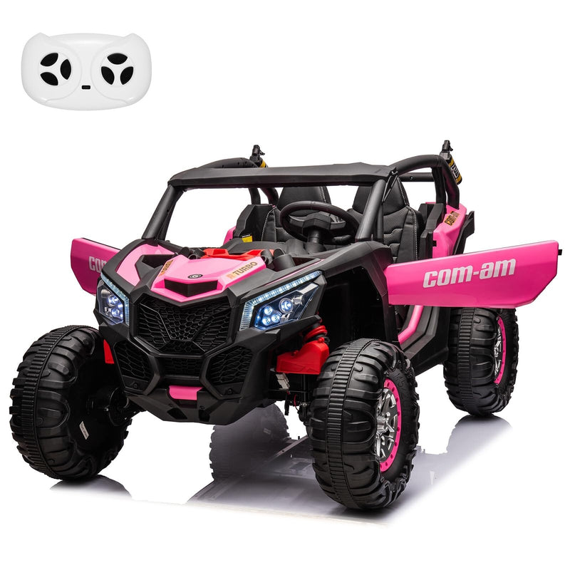 24V Electric Kids Ride-On UTV Car with Remote Control 4-Wheeler Off-Road Vehicle Magic Cars 7