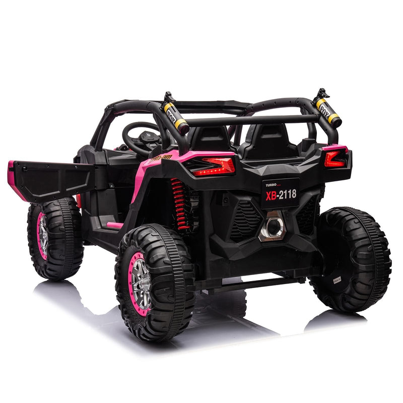 24V Electric Kids Ride-On UTV Car with Remote Control 4-Wheeler Off-Road Vehicle Magic Cars 8