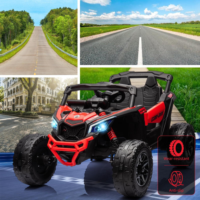 12V Licensed Electric 4WD Ride-On UTV Car for Kids Off-Road Toy Magic Cars 5