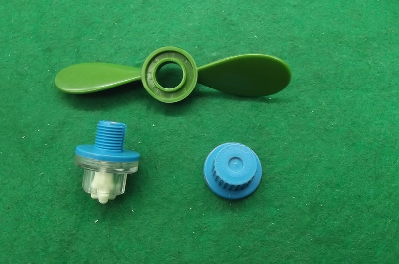 Modular Toy Propeller 400 with Screw Cap and Mounting Hub Magic Cars Variant 0