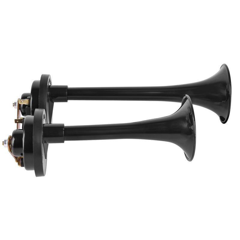 12 Volt Electric Dual Horn Kit for Cars and Trucks - Loud 130dB Universal Vehicle Horn Magic Cars 6