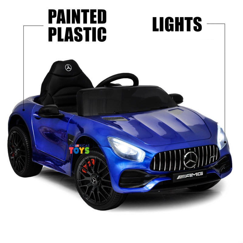 Licensed Mercedes-Benz Kids Remote Control Car with Leather Seat in Multiple Colors Magic Cars 18