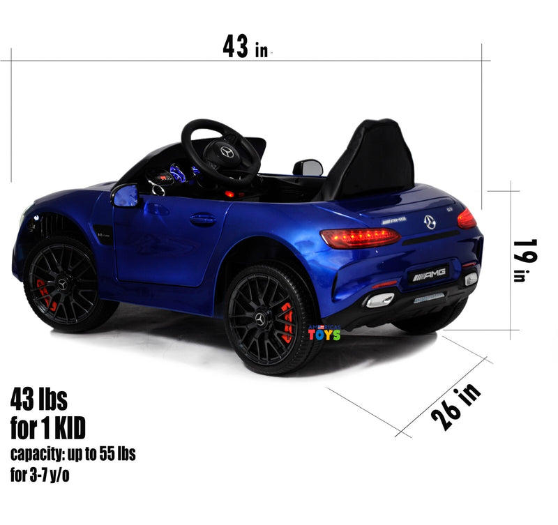 Licensed Mercedes-Benz Kids Remote Control Car with Leather Seat in Multiple Colors Magic Cars 21