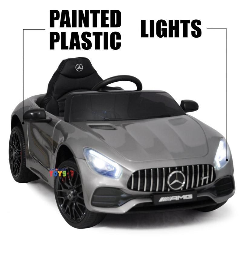 Licensed Mercedes-Benz Kids Remote Control Car with Leather Seat in Multiple Colors Magic Cars 2