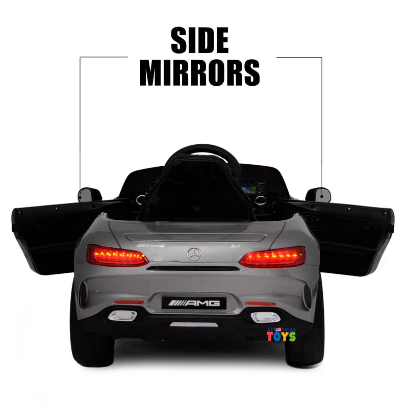 Licensed Mercedes-Benz Kids Remote Control Car with Leather Seat in Multiple Colors Magic Cars 4