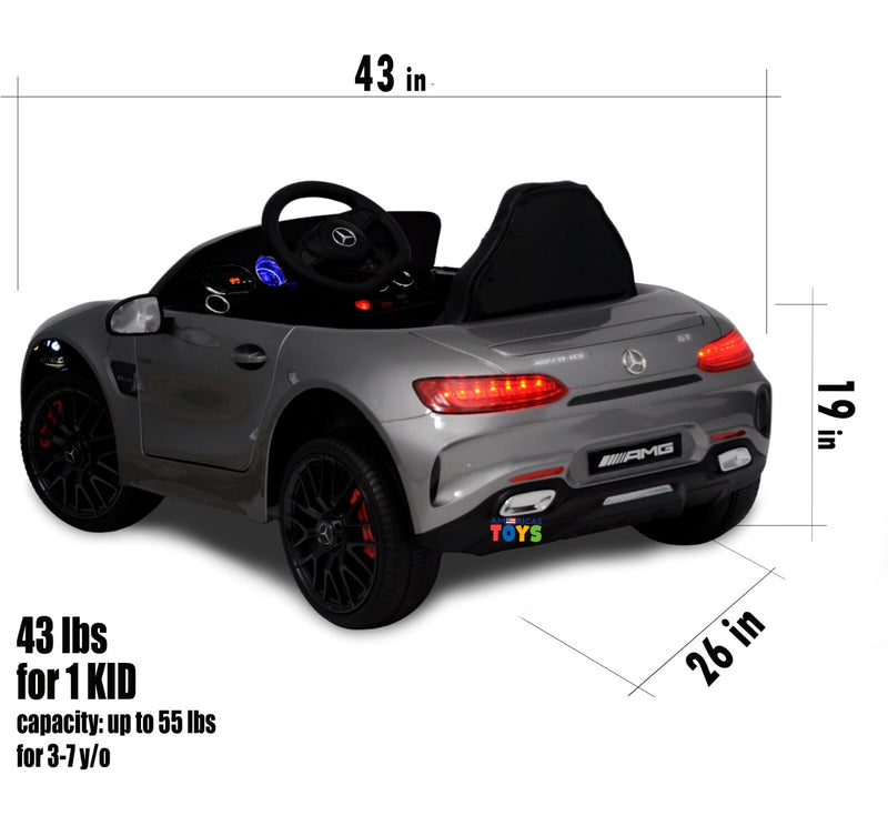 Licensed Mercedes-Benz Kids Remote Control Car with Leather Seat in Multiple Colors Magic Cars 5
