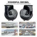12V Car Horn High and Low Tone Super Loud Waterproof with Relay and Harness Magic Cars 2