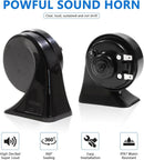 12V Dual Electric Horn Set - High and Low Tone Waterproof Design Magic Cars 1