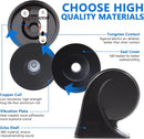 12V Dual Electric Horn Set - High and Low Tone Waterproof Design Magic Cars 2