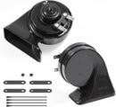 12V Dual Electric Horn Set - High and Low Tone Waterproof Design Magic Cars Variant 0