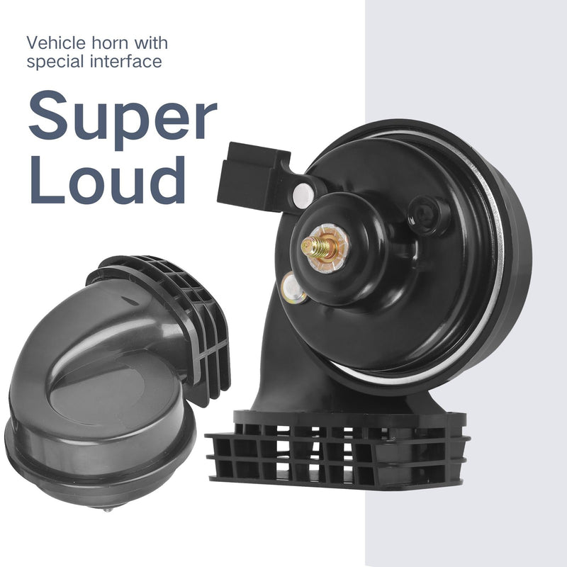 12V Dual Tone Waterproof Car Horn Assembly with Grill for Toyota – Loud Hi-Low Sound Magic Cars 3