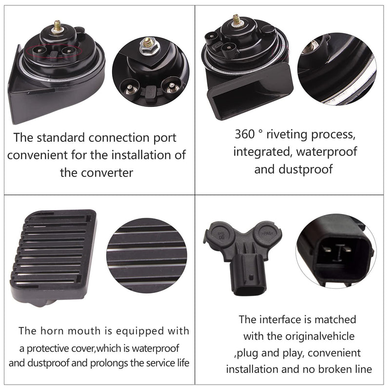 12V Waterproof Car Horn Compatible with Chevrolet, Buick & GM Vehicles Magic Cars 3