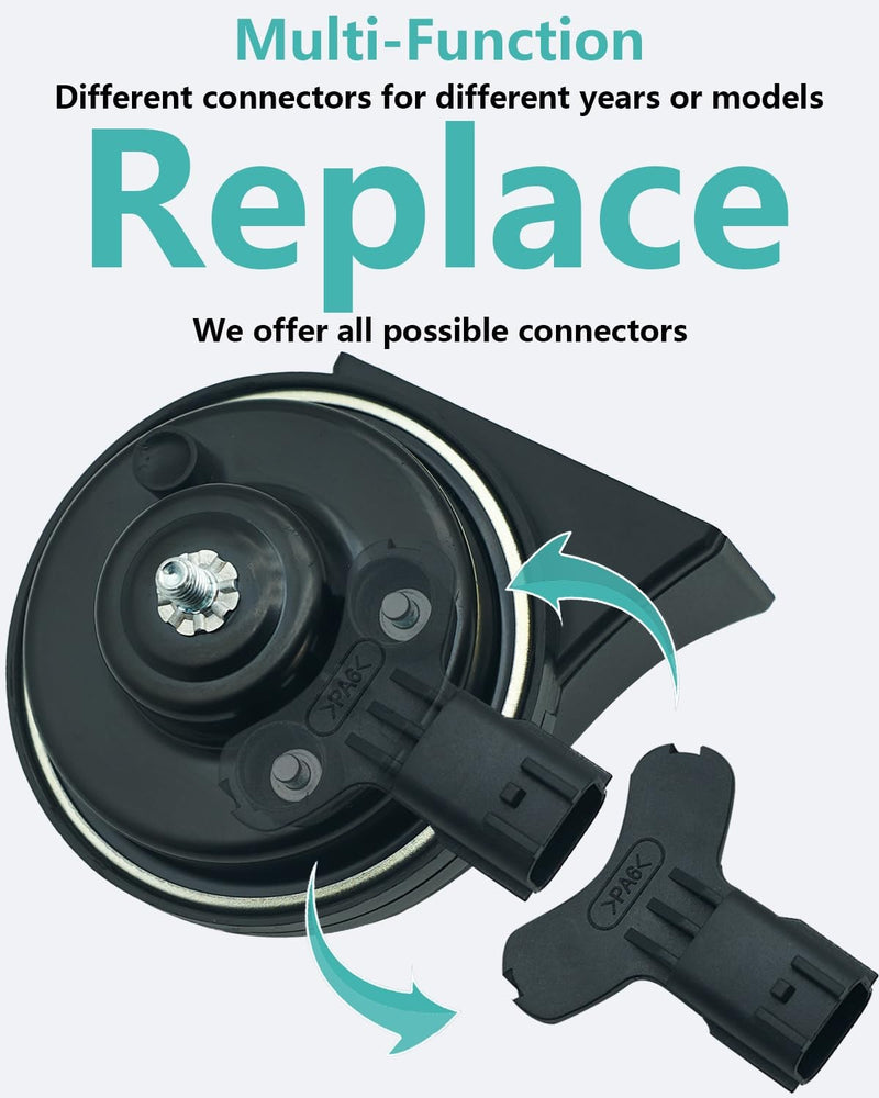 Multifunction Loud Dual Tone Car Horn for Hyundai and Kia with High and Low Sound, Waterproof Auto Horn Magic Cars 1