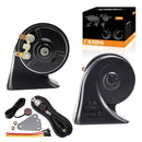 12V Waterproof Electric Car Horn Kit with Button Super Loud Train and Truck Sound Magic Cars Variant 0