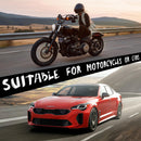 12V Metal Twin Car Horns Kit with Loud High and Low Tone, Includes Relay and Harness Magic Cars 1