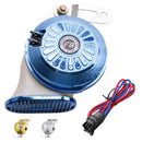 3-Tone 130dB Variable Sound Car Horn - 12V Blue Magic Cars Variant 0