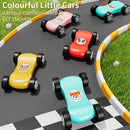 Toddler Race Track Car Toy with Ramp, Suitable for Ages 3-6, Includes 12-M Car Magic Cars 3