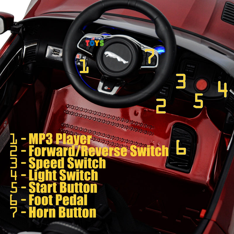 Kids Licensed Jaguar Ride-On Car with R/C and MP3 Player in Multiple Colors Magic Cars 14