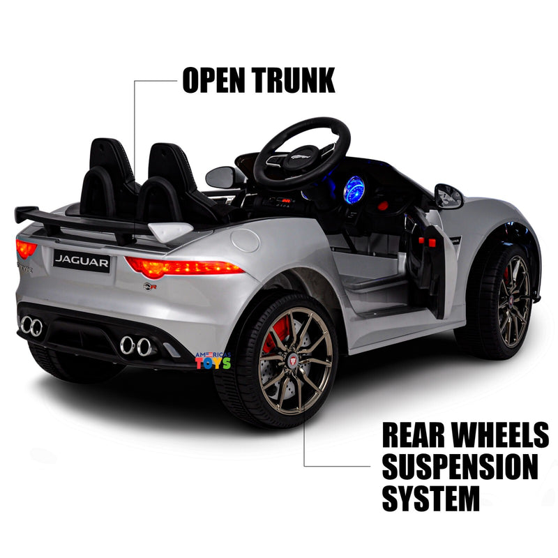 Kids Licensed Jaguar Ride-On Car with R/C and MP3 Player in Multiple Colors Magic Cars 2