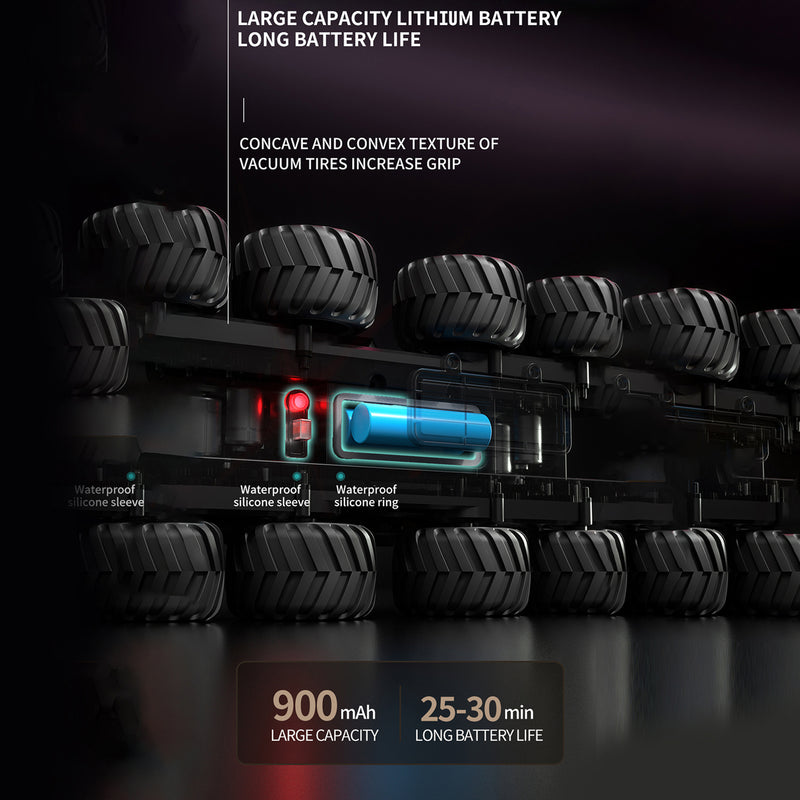 Waterproof 8-Wheel 2.4G Remote Control Armored Car S3L8 Magic Cars 7