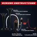 150dB Super Loud Air Horn Kit for Trucks, Cars, Boats, and Trains with 120 PSI Compressor Magic Cars 4