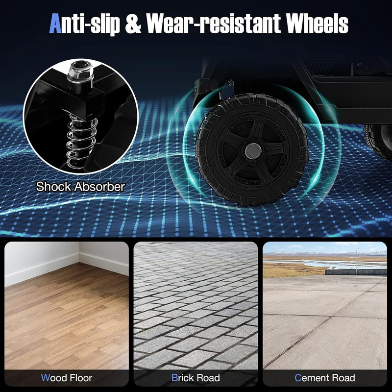 Carrito Eléctrico de Juguete para Niños con Control Remoto Todo Terreno Resistente Magic Cars 7