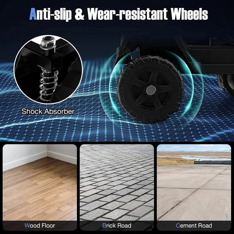 Carrito eléctrico de juguete para niños con control remoto todo terreno resistente Magic Cars 1