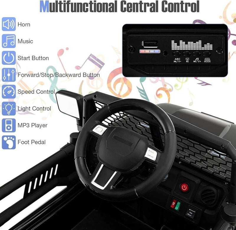 Carrito eléctrico de juguete para niños con control remoto todo terreno resistente Magic Cars 2