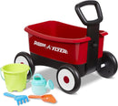 Carrito de empujar para niños con almacenamiento color rojo Magic Cars 0