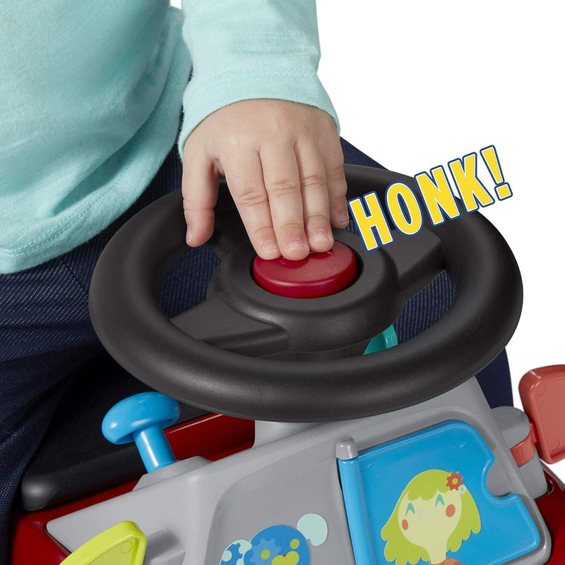 Carrito de Empuje para Niños con Bocina, Música y Almacenamiento Magic Cars 5