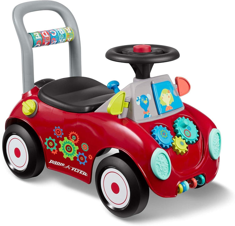 Carrito de Empuje para Niños con Bocina, Música y Almacenamiento Magic Cars Variant 0
