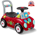 Carrito de Empuje para Niños con Bocina, Música y Espacio de Almacenamiento Magic Cars 0