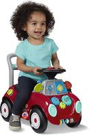 Carrito de Empuje para Niños con Bocina, Música y Espacio de Almacenamiento Magic Cars 6