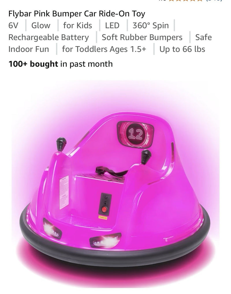 6V Battery-Powered Electronic Flybar Car Magic Cars Variant 0