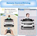 Carro eléctrico para niñas con batería recargable, control remoto, música y luces Magic Cars 2